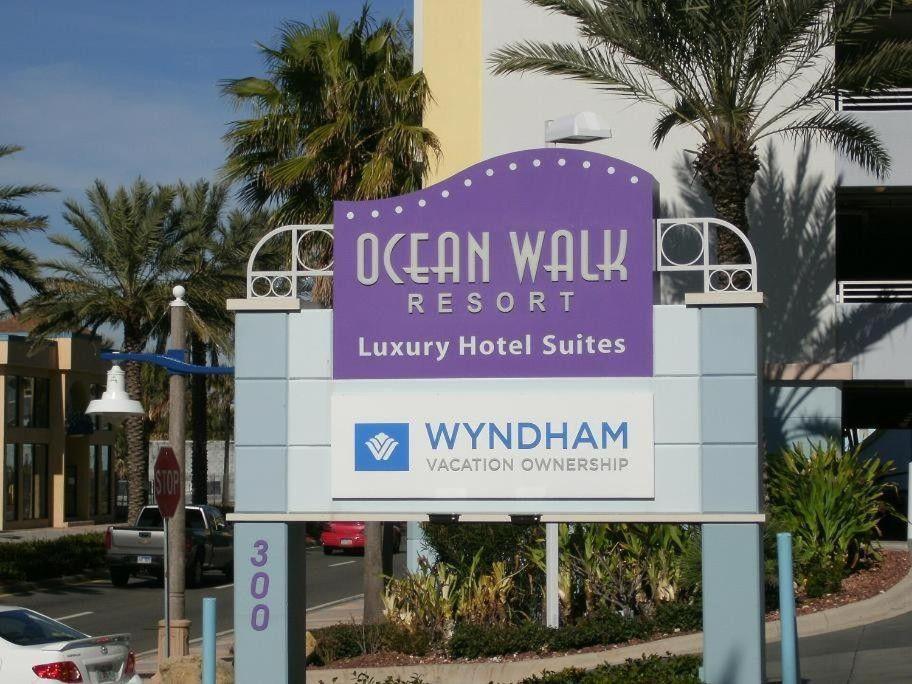 1 Bedroom Direct Oceanfront Condo Wyndham Ocean Walk Resort - Daytona Funland 703 Daytona Beach Exteriér fotografie